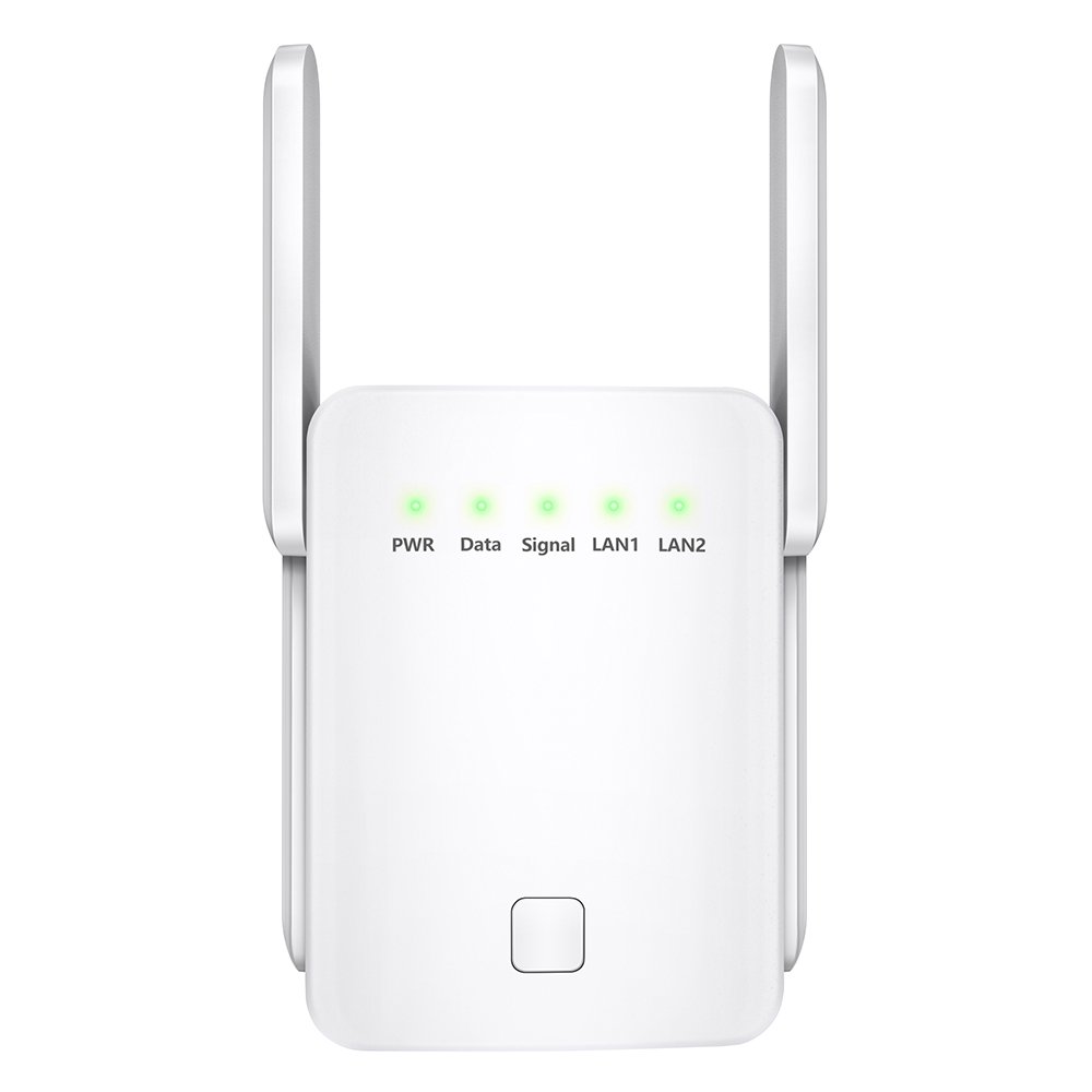 2.4Ghz & 5.8Ghz Dual Band Wifi Long Range Extender 1200 mbps Wifi Repeater Wireless Signal Booster